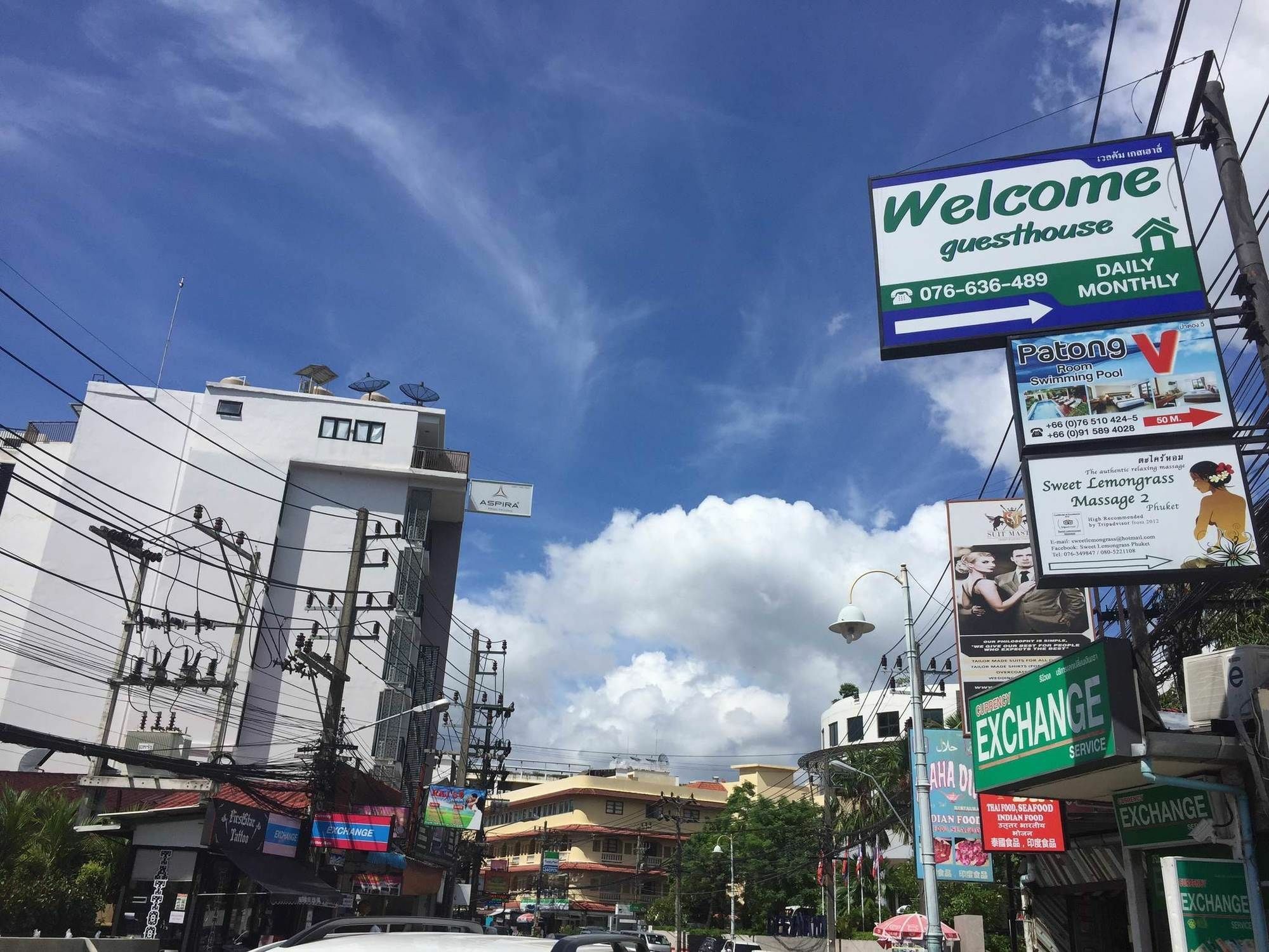 Welcome Guest House Patong Esterno foto